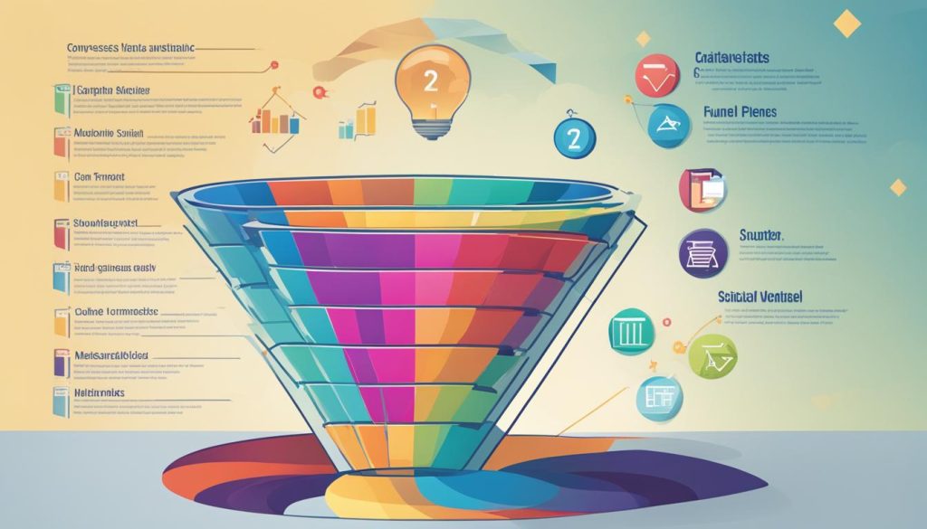 Conversion Funnel Analysis Illustration