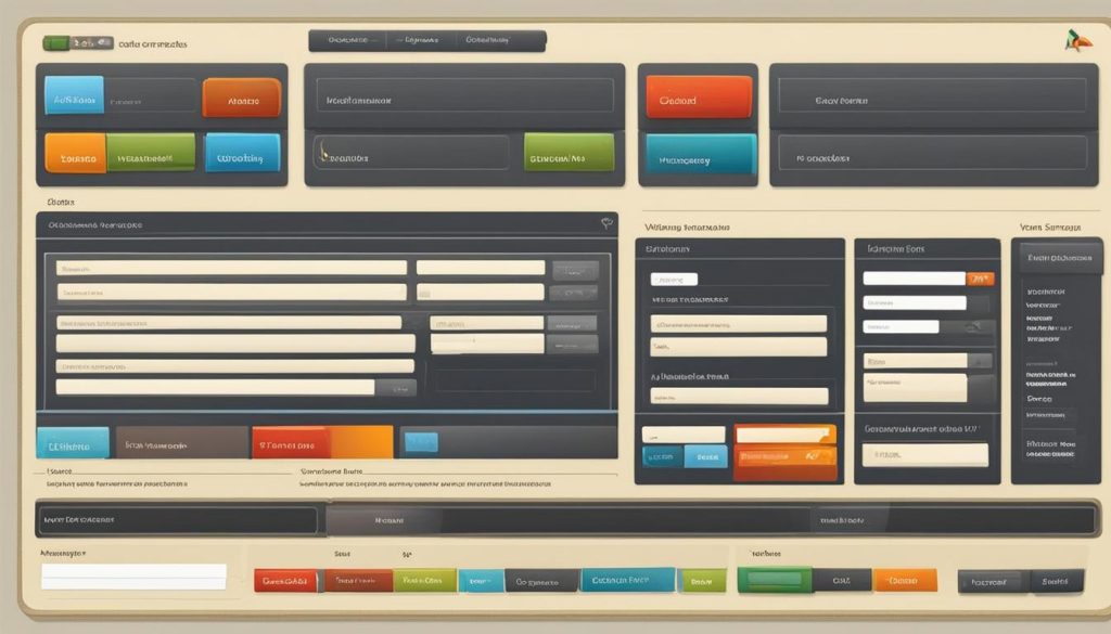 Field Arrangement for Improved Usability