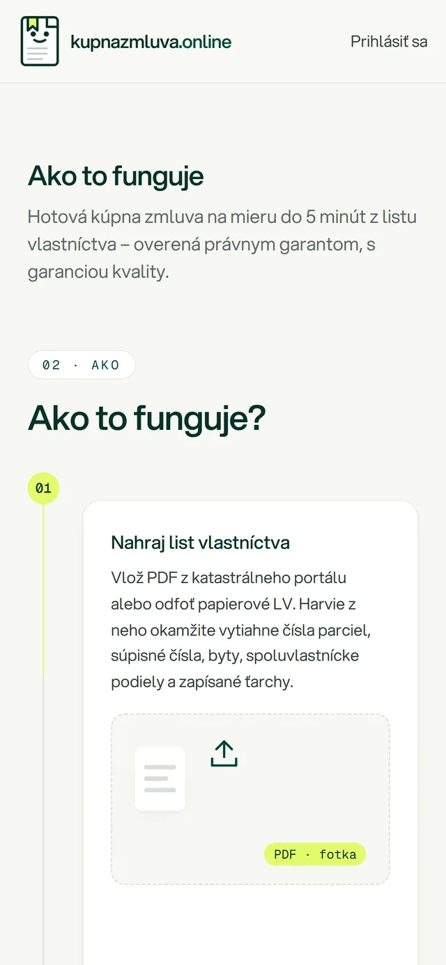 Ako to funguje na mobile